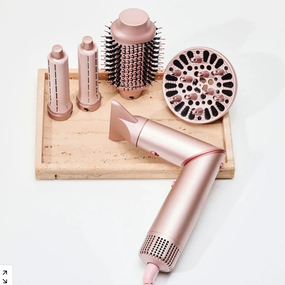 NWT Sutra Aero Styler Rose Gold Pro Blow Hair Dryer Brush Stylings Tool Holiday